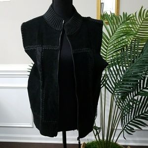 **SOLD**Suede Vest